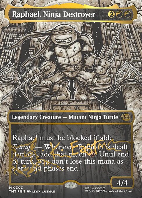 Raphael, Ninja Destroyer - Teenage Mutant Ninja Turtles - 303
