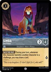 Simba - Lost Prince - Shimmering Skies - 173/204