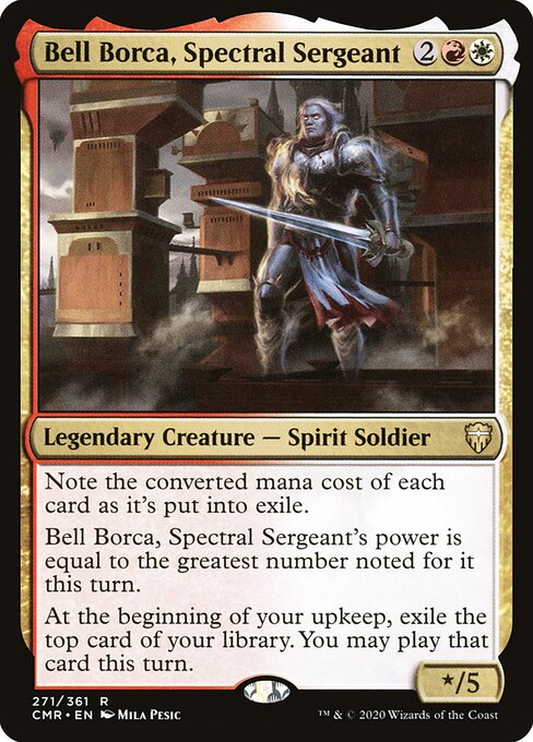 Bell Borca, Spectral Sergeant - Commander Legends - 271