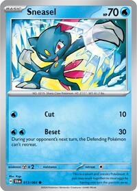 Sneasel - SV: Shrouded Fable - 013/064