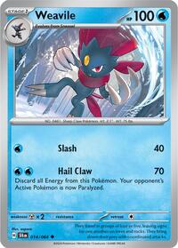 Weavile - SV: Shrouded Fable - 014/064