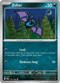 Zubat - SV: Shrouded Fable - 027/064