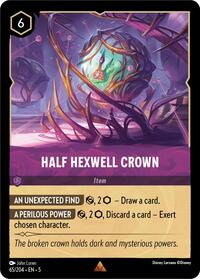 Half Hexwell Crown - Shimmering Skies - 65/204