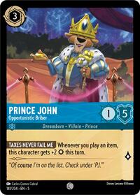 Prince John - Opportunistic Briber - Shimmering Skies - 141/204