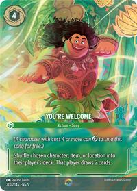 You're Welcome (Enchanted) - Shimmering Skies - 213/204