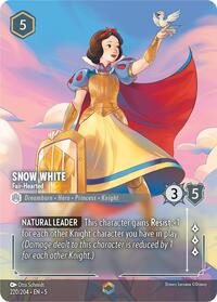Snow White - Fair-Hearted (Enchanted) - Shimmering Skies - 220/204
