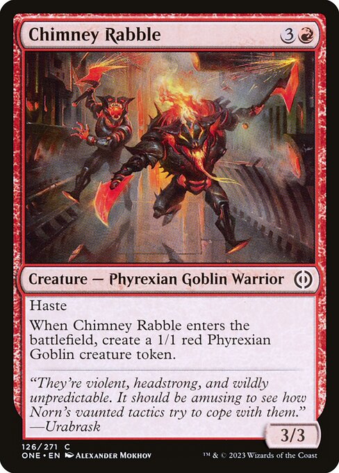 Chimney Rabble - Phyrexia: All Will Be One - 126