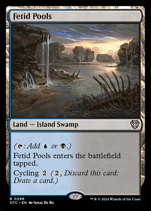 Fetid Pools - Outlaws of Thunder Junction Commander - 296