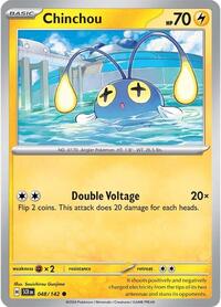 Chinchou - SV07: Stellar Crown - 048/142