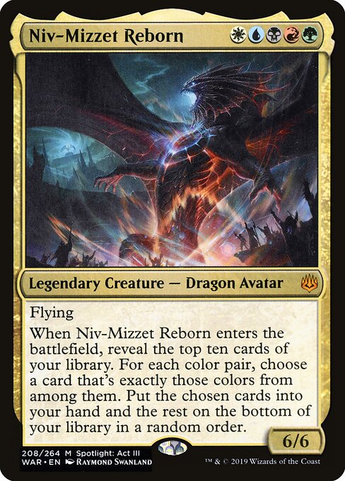 Niv-Mizzet Reborn - War of the Spark - 208