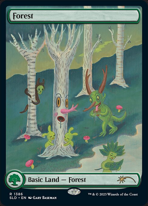 Forest - Secret Lair Drop - 1386