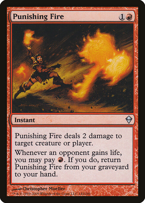 Punishing Fire - Zendikar - 142