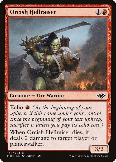 Orcish Hellraiser - Modern Horizons - 136