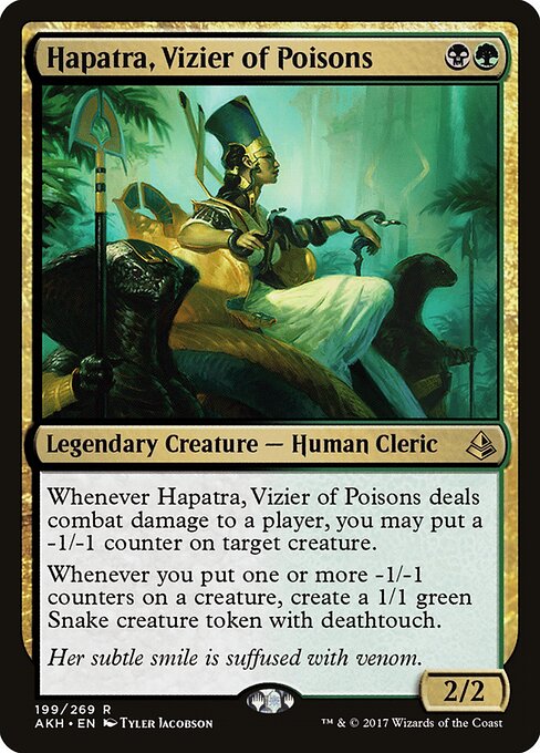 Hapatra, Vizier of Poisons - Amonkhet - 199