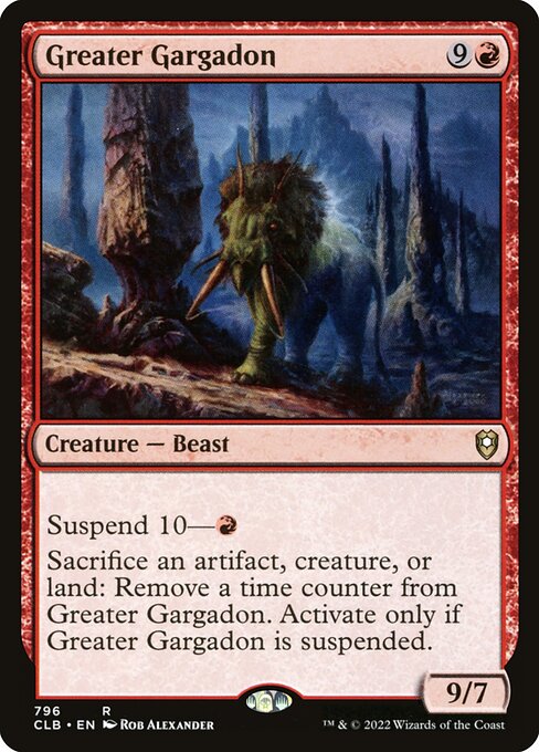 Greater Gargadon - Commander Legends: Battle for Baldur's Gate - 796