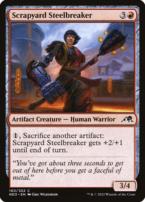 Scrapyard Steelbreaker - Kamigawa: Neon Dynasty - 160