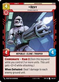 Hevy - Staunch Martyr - Twilight of the Republic - 164/257