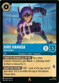 Hiro Hamada - Team Leader - Azurite Sea - 154/204