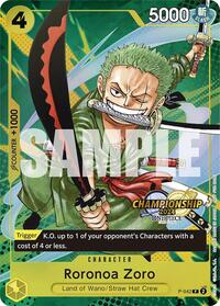 Roronoa Zoro (CS 2024 Event Pack) - One Piece Promotion Cards - P-042