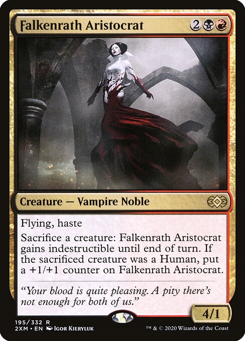 Falkenrath Aristocrat - Double Masters - 195