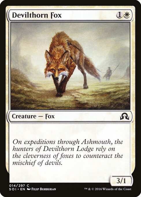 Devilthorn Fox - Shadows over Innistrad - 14