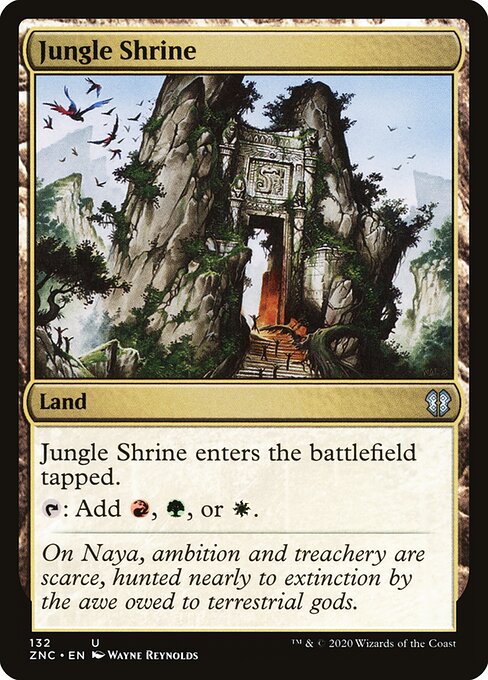 Jungle Shrine - Zendikar Rising Commander - 132