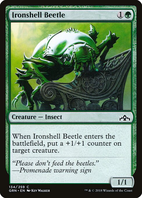 Ironshell Beetle - Guilds of Ravnica - 134