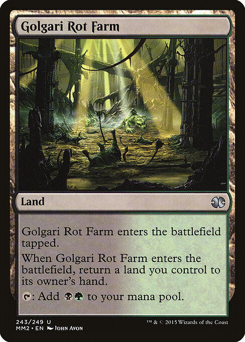 Golgari Rot Farm - Modern Masters 2015 - 243