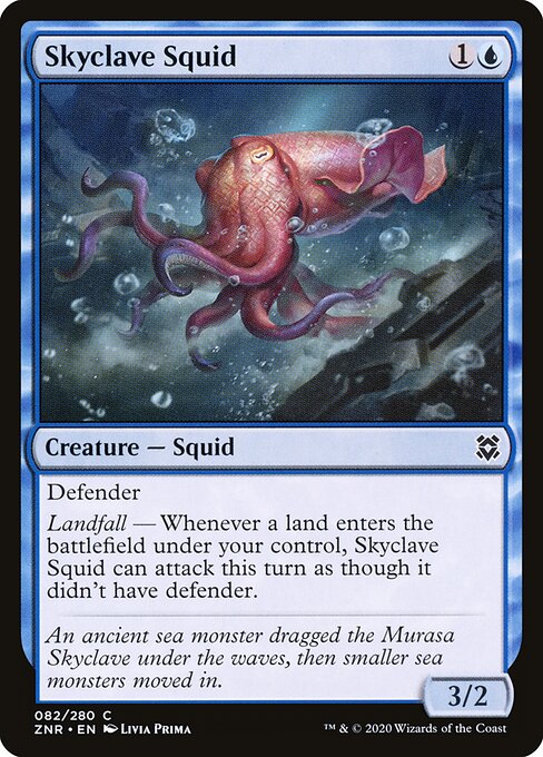 Skyclave Squid - Zendikar Rising - 82