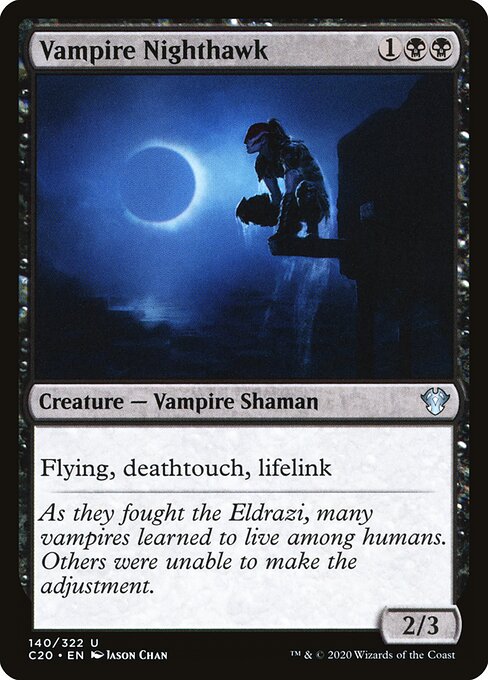 Vampire Nighthawk - Commander 2020 - 140