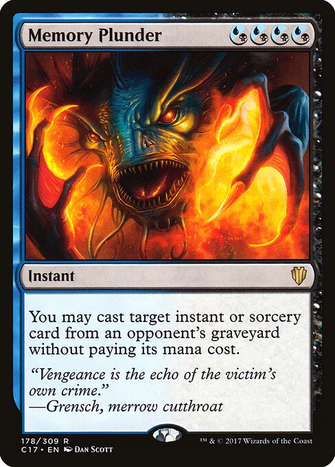 Memory Plunder - Commander 2017 - 178