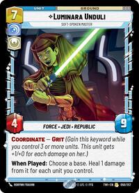 Luminara Unduli - Soft-Spoken Master - Twilight of the Republic - 050/257