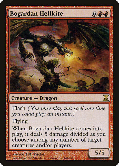 Bogardan Hellkite - Time Spiral - 147