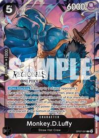 Monkey.D.Luffy (091) (Online Regional 2024 Vol. 3) - One Piece Promotion Cards - OP07-091