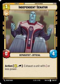 Independent Senator - Twilight of the Republic - 206/257