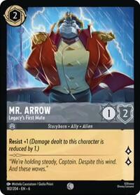 Mr. Arrow - Legacy's First Mate - Azurite Sea - 182/204