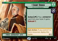 Count Dooku - Face of the Confederacy (Hyperspace) - Twilight of the Republic - 280