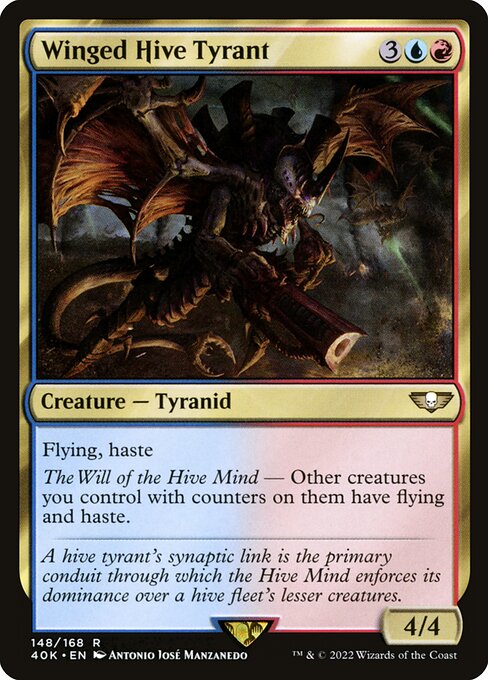 Winged Hive Tyrant - Warhammer 40,000 Commander - 148