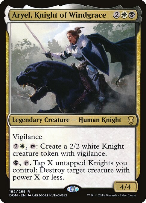 Aryel, Knight of Windgrace - Dominaria - 192