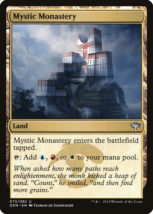 Mystic Monastery - Duel Decks: Speed vs. Cunning - 73