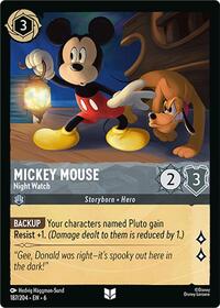 Mickey Mouse - Night Watch - Azurite Sea - 187/204