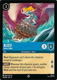 Alice - Savvy Sailor - Azurite Sea - 161/204