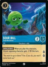 Sour Bill - Surly Henchman - Azurite Sea - 147/204