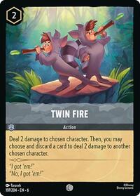 Twin Fire - Azurite Sea - 197/204