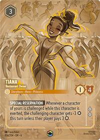 Tiana - Restaurant Owner (Enchanted) - Azurite Sea - 206/204