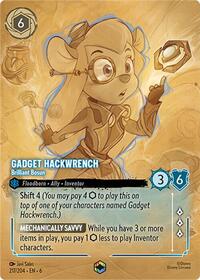 Gadget Hackwrench - Brilliant Bosun (Enchanted) - Azurite Sea - 217/204