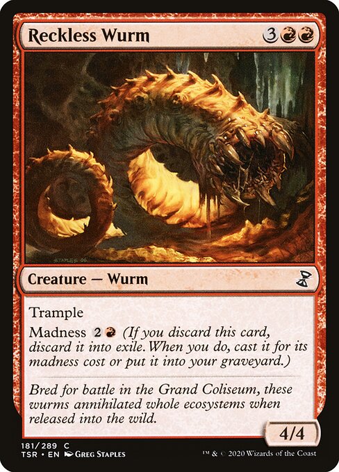 Reckless Wurm - Time Spiral Remastered - 181