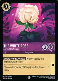 The White Rose - Jewel of the Garden - Azurite Sea - 40/204