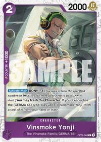 Vinsmoke Yonji (OP06-066) (Jolly Roger Foil) - Premium Booster -The Best- - OP06-066