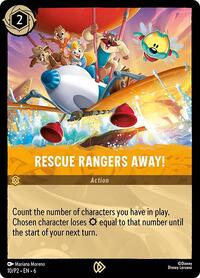 Rescue Rangers Away! - Disney Lorcana Promo Cards - 10